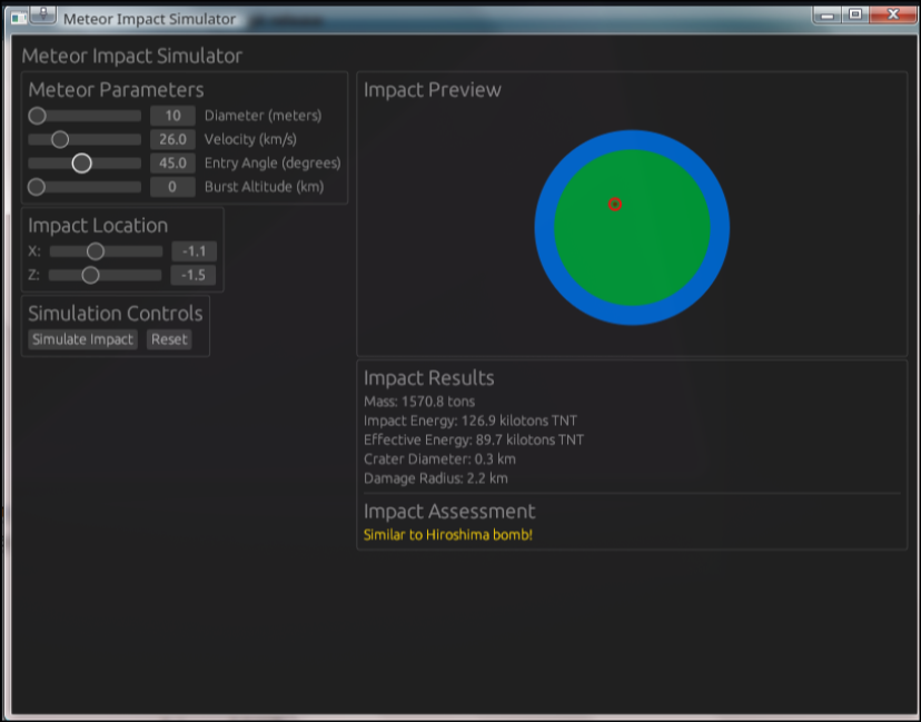 Metario Application Screenshot